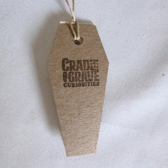 NEW SANTA MUERTE HOLY DEATH CURIOSITIES UPCYCLED GOTHIC HALLOWEEN HORROR FIGURE - Picture 13 of 13